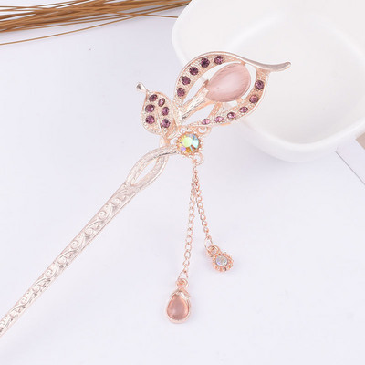 Nove retro ukosnice, kopče, leptir, metalne vilice za kosu, štapići za žene, djevojke, kineska hanfu haljina, kostim, nakit za kosu