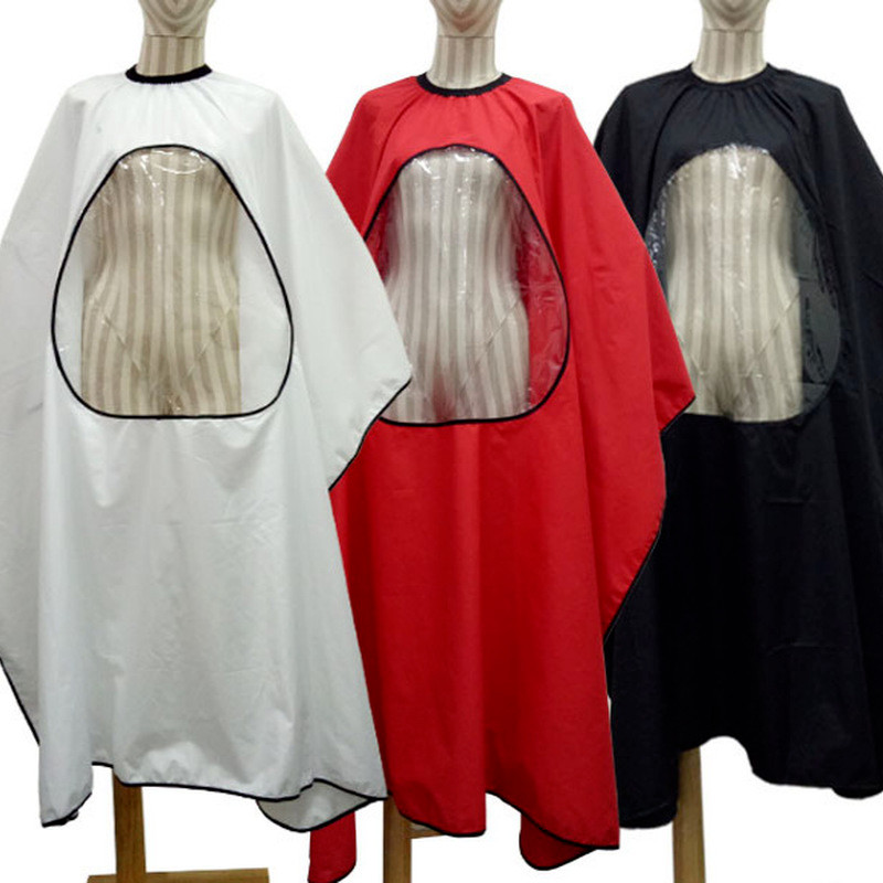 Profesionalna salonska pregača Vodootporni ogrtač Brijački alat za oblikovanje Frizerski salon Vidljiva pregača Frizerski ogrtač za šišanje Pelerina