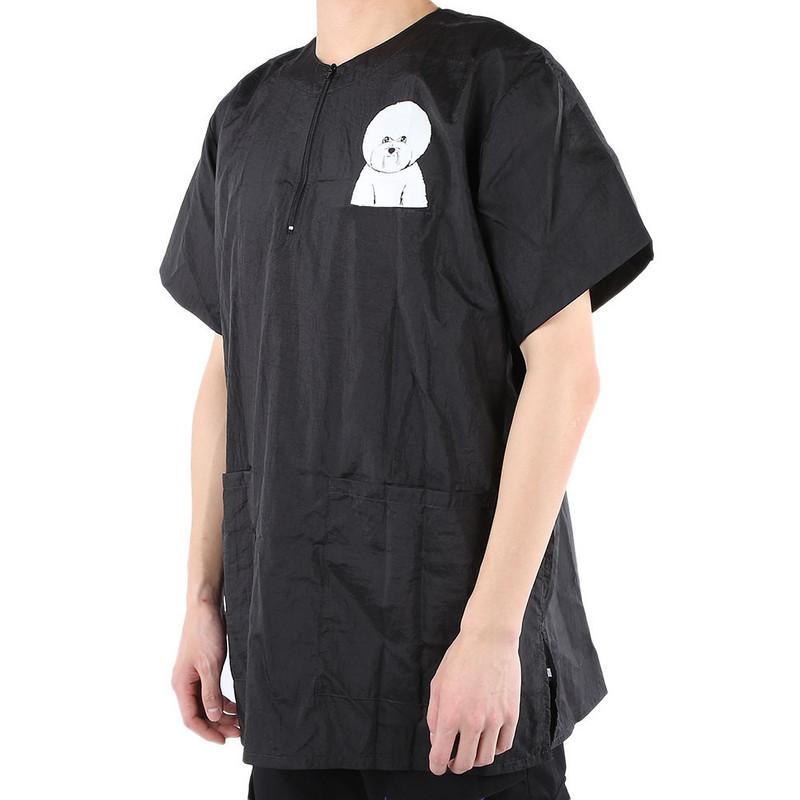 Mājdzīvnieku kopšanas kombinezoni Frizūra Stilists Kopšanas Smocks Matu griezums Apmetnis Barber Priekšauts Kaķu Suņu Groomers Darba Apģērbs G1022