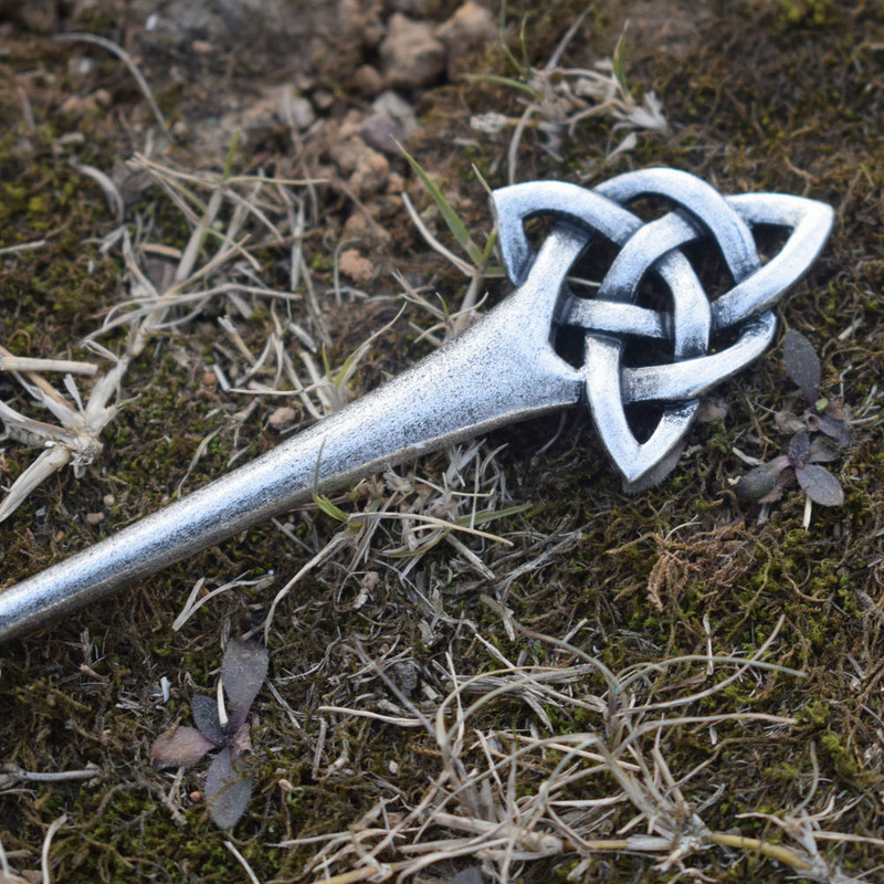 1db Celtics csomós Hair Stick Pick Sál Sál Pin női anyák napi ajándék