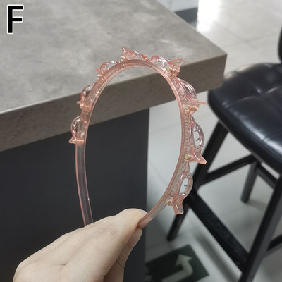 Traka za glavu Muškarci Žene Sportski obruč za kosu Alat za pletenje Višeslojna plastična kopča za kosu Dvostruke šiške Frizura Ukosnica Dodaci za kosu