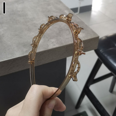 Traka za glavu Muškarci Žene Sportski obruč za kosu Alat za pletenje Višeslojna plastična kopča za kosu Dvostruke šiške Frizura Ukosnica Dodaci za kosu