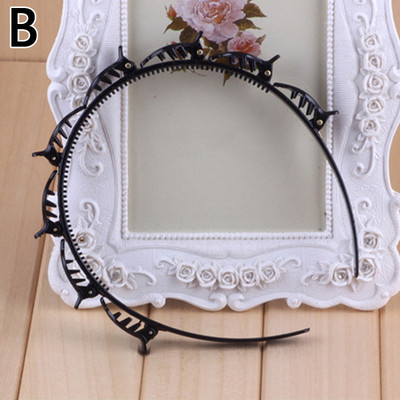 Traka za glavu Muškarci Žene Sportski obruč za kosu Alat za pletenje Višeslojna plastična kopča za kosu Dvostruke šiške Frizura Ukosnica Dodaci za kosu