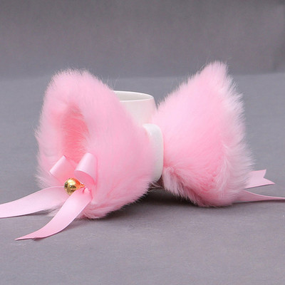 Többféle stílus Plüss Állatfülek Hajtűk Édes szőrös Bolyhos Róka macskafül Cosplay Anime Hajcsat Party jelmez Haj kiegészítők