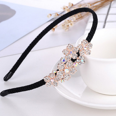 Új Pearl Rhinestone fejpánt Crystal Crown Show Performance hajgumik nőknek Tökéletes minőségi divat vad napi dekoráció