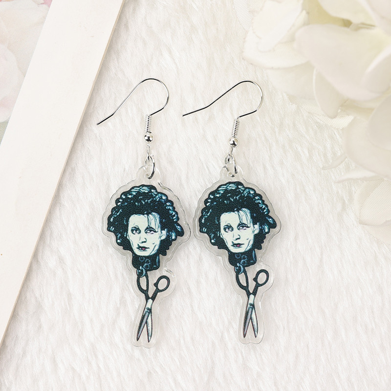 10 bucăți de bijuterii de modă acrilice creative pentru realizarea de colier de cercei