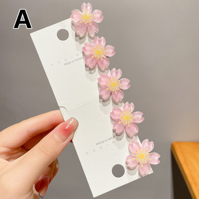 Slatke cvjetne kopče za kosu za žene Djevojke Mala ukosnica za šiške Kopča za svakodnevne zabave Dekoracija frizure Dječji poklon Modni dodaci za kosu