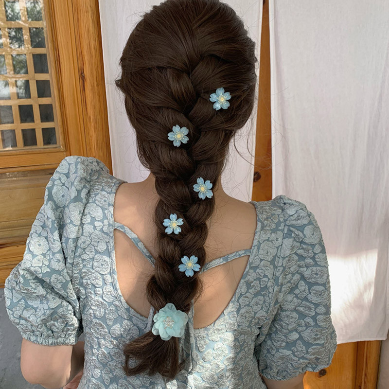 Slatke cvjetne kopče za kosu za žene Djevojke Mala ukosnica za šiške Kopča za svakodnevne zabave Dekoracija frizure Dječji poklon Modni dodaci za kosu