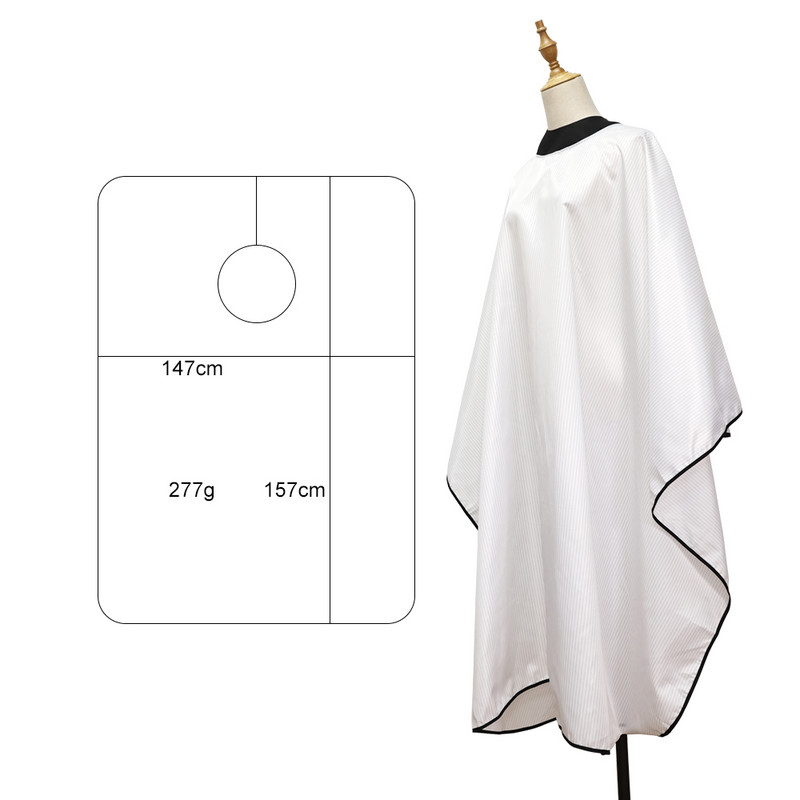 Haina de frizer rezistenta la apa Manta antistatica de coafura Rochie de salon de infrumusetare Aldult Accesorii profesionale de coafura