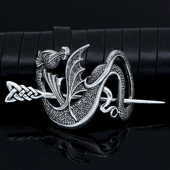 Norse Viking dragon Hair Pin Викинг бижута за жени Щипка за коса Косплей Бижута за парти