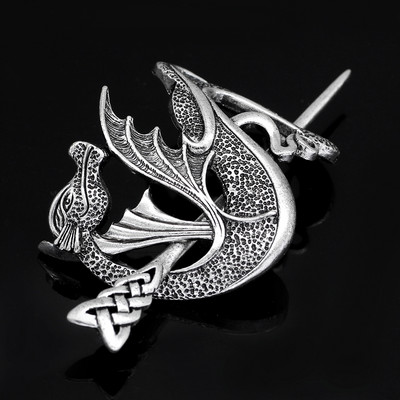 Norse Viking dragon Hair Pin Викинг бижута за жени Щипка за коса Косплей Бижута за парти