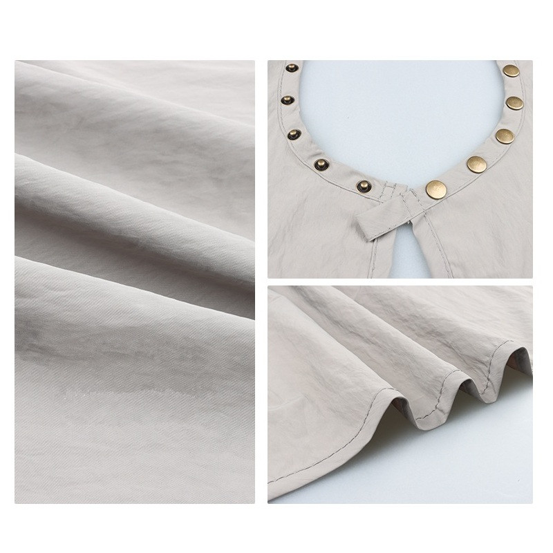 Σαλόνι Professional Haircut Shawl Snap Αδιάβροχη ποδιά κομμωτηρίου Barber Hair Cutting Dye Hair Styling Capes