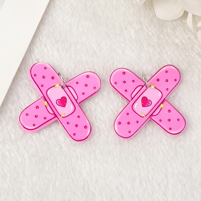 10kom pastelnih goth zavoja za mačke za Noć vještica Prekrižene čarolije Sablasni kreativni akrilni privjesak za naušnice Ogrlica Diy Izrada