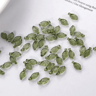 10/100db Gyöngyharang orchidea medál sztereoszkópikus levél virág barkácsoláshoz nyaklánc karkötő kulcstartó ékszer kiegészítők