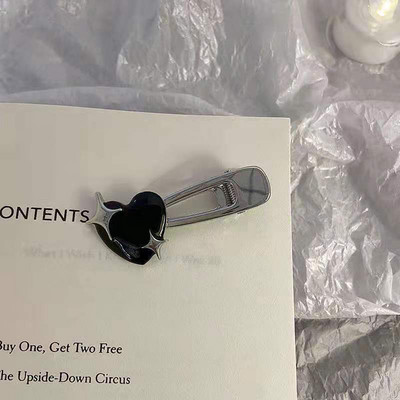 Metalne ukosnice za žene Geometrijske zvijezde u obliku srca Ukosnice za kosu Lanac Privjesak Ukosnice za djevojke Dnevna pokrivala za glavu Modni dodaci za kosu