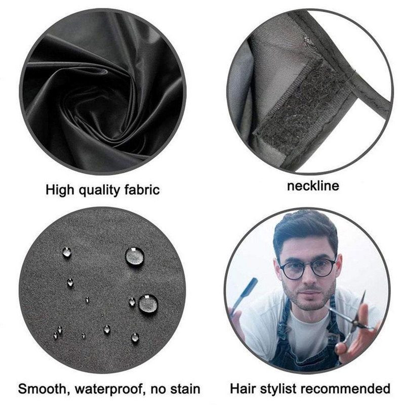 1 buc. Pânză impermeabilă pentru tuns, pelerină de frizer pentru coafură, șorț pentru coafor, pelerină pentru tunsoare, design pentru coafură