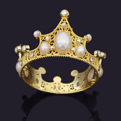 Menyasszonyi Esküvő Tiaras Kristály Kis Korona Britthday tortasütés dekoratív Fej Ékszer Gyerek Kis Diadem Haj Kiegészítők