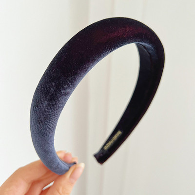 Blizgančios gradiento spalvos plaukų lankelis moterims merginoms rudens žiemai audiniai galvos apdangalai kasdieniai vakarėliui galvos apdangalai madingi plaukų aksesuarai