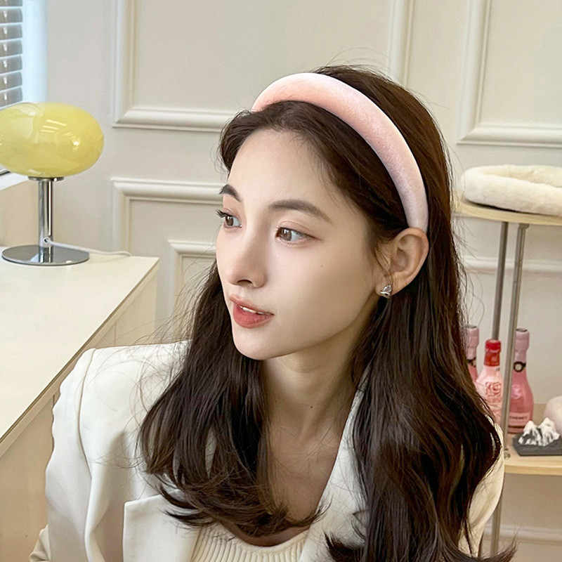 Blizgančios gradiento spalvos plaukų lankelis moterims merginoms rudens žiemai audiniai galvos apdangalai kasdieniai vakarėliui galvos apdangalai madingi plaukų aksesuarai