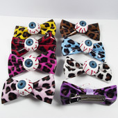 Punk Bow Eyeball Hajtű Harajuku Aranyos Divatbűbáj Vicces Leopard Menő Geometrikus Hajkiegészítők Női Ajándékok Új buli