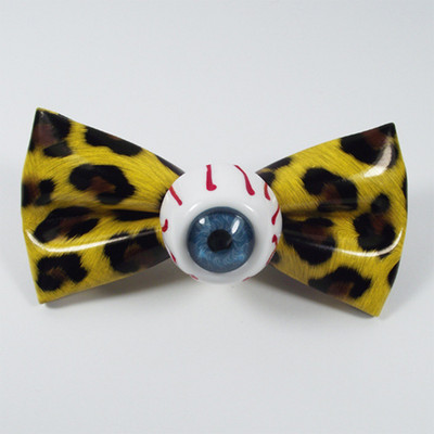 Punk Bow Eyeball Hajtű Harajuku Aranyos Divatbűbáj Vicces Leopard Menő Geometrikus Hajkiegészítők Női Ajándékok Új buli