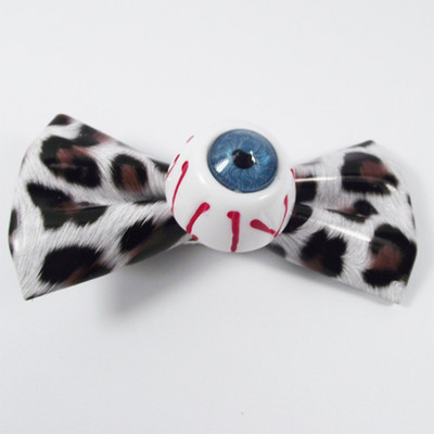 Punk Bow Eyeball Hajtű Harajuku Aranyos Divatbűbáj Vicces Leopard Menő Geometrikus Hajkiegészítők Női Ajándékok Új buli