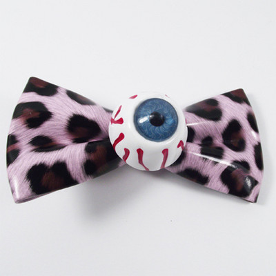 Punk Bow Eyeball Hajtű Harajuku Aranyos Divatbűbáj Vicces Leopard Menő Geometrikus Hajkiegészítők Női Ajándékok Új buli