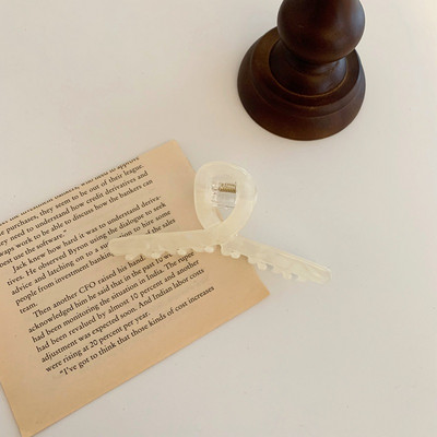 AOMU Ljeto Jesen Leopard Elegantne akrilne kopče za kosu Šminka Ženska frizura Dodaci za kosu