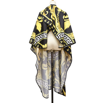 Ποδιά κομμωτηρίου κουρέας Αδιάβροχη μανδύα κομμωτηρίου μοτίβο μόδας φόρεμα ξυρίσματος γενειάδα Επαγγελματική κάπα κοπής