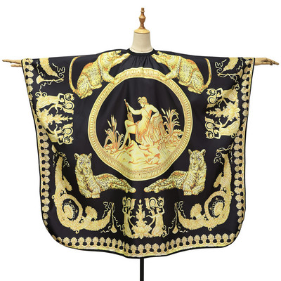 Kirpėjas kirpykla prijuostė vandeniui atspari kirpėja apsiaustas mados raštas barzdos skutimosi suknelė Profesionali plaukų kirpimo kepurė