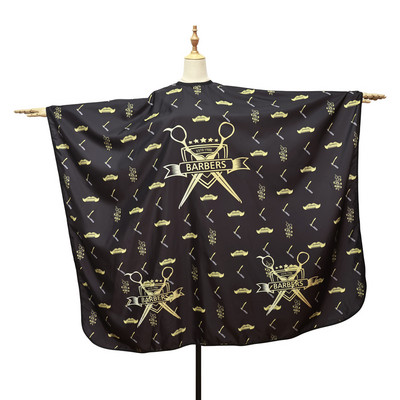 Kirpėjas kirpykla prijuostė vandeniui atspari kirpėja apsiaustas mados raštas barzdos skutimosi suknelė Profesionali plaukų kirpimo kepurė