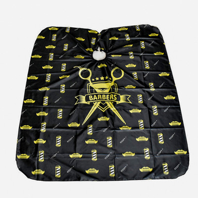 Kirpėjas kirpykla prijuostė vandeniui atspari kirpėja apsiaustas mados raštas barzdos skutimosi suknelė Profesionali plaukų kirpimo kepurė