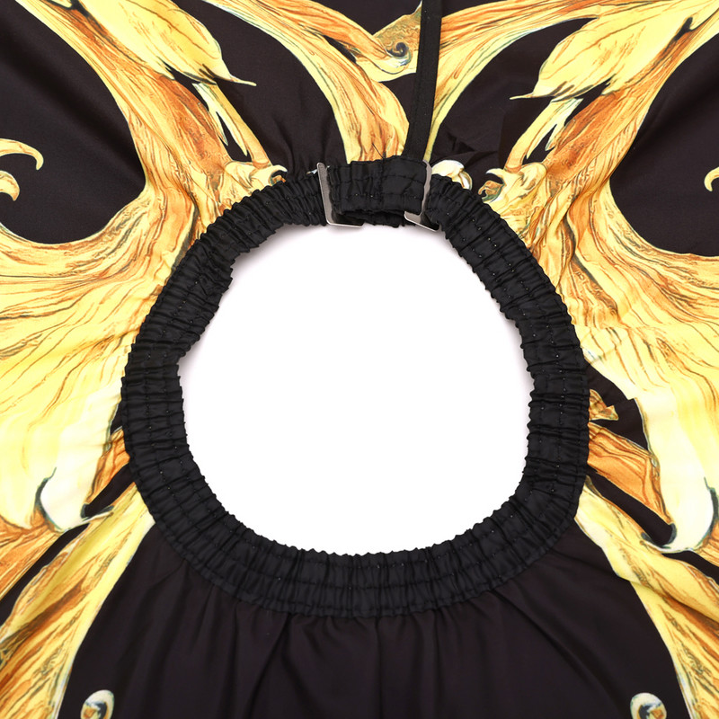 Kirpėjas kirpykla prijuostė vandeniui atspari kirpėja apsiaustas mados raštas barzdos skutimosi suknelė Profesionali plaukų kirpimo kepurė