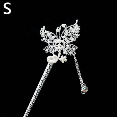 Naujausios gėlės plaukų šakutės Retro stiliaus ilgi kutai plaukų lazdelės plaukų segtukai perlai karoliukai Step Shake Kinijos vestuvių nuotakos galvos apdangalai