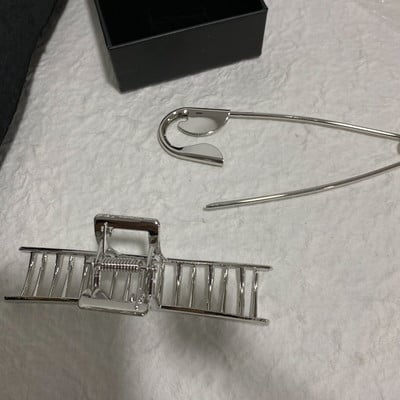 AMORCOME Dizajn Sigurnosna velika metalna igla Kandže za kosu Ukosnice za žene Djevojke Dodaci za kosu Ukosnice Ukosnice Pokrivala za glavu 2021.