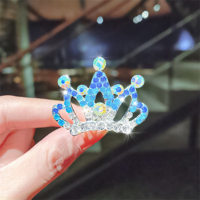 Új Gyermek Tiaras Koronák Kicsi Gyerek Lányok Strasszos Kristály Korona Szív Hercegnő Party Kiegészítők Haj Ékszerek Díszek
