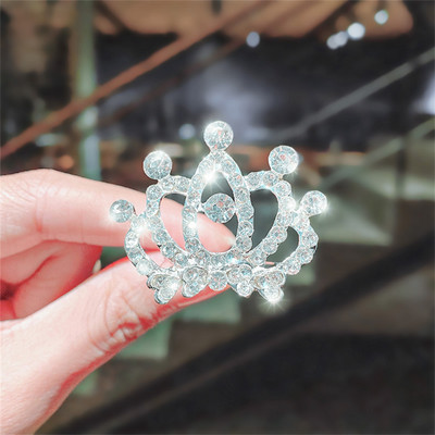 Új Gyermek Tiaras Koronák Kicsi Gyerek Lányok Strasszos Kristály Korona Szív Hercegnő Party Kiegészítők Haj Ékszerek Díszek