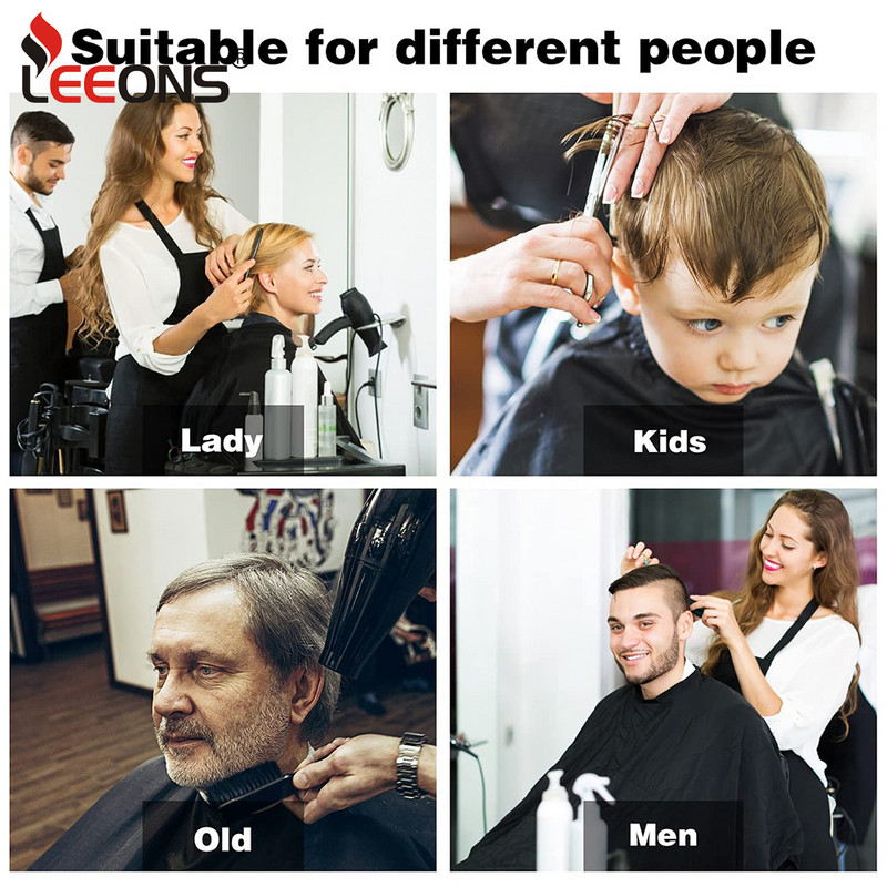 Matu griešana Warp Cape Salon Barber Neilona auduma frizieru pārklājums frizierei Unisex Mājas Matu Krāsa Ilgviļņi Matu Griešanas Apmetnis