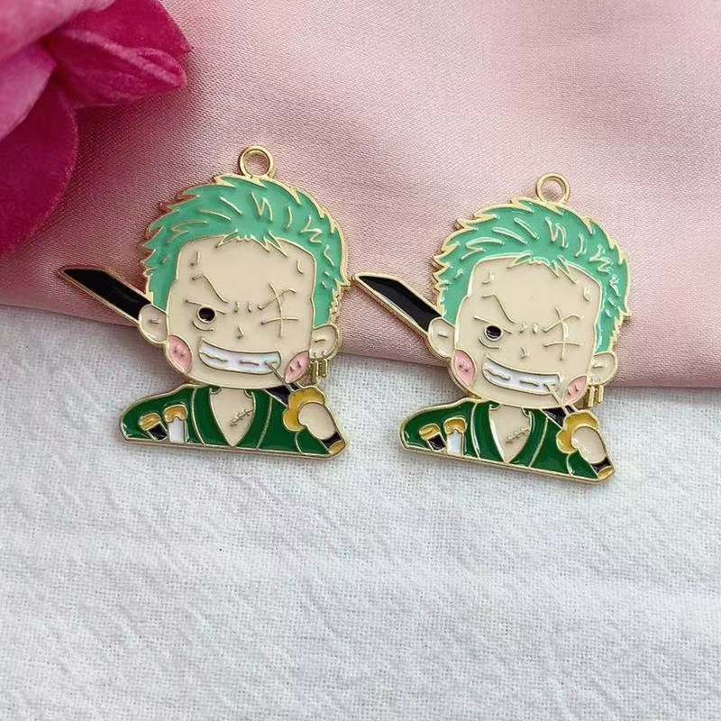 10 komada privjesak od legure Japanski anime crtani lik Naušnica Privjesak DIY privjesak za ključeve Privjesci Nakit Dodaci Dodaci za ogrlice