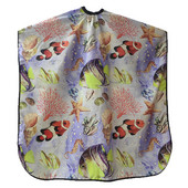 Kirpyklos priedai Plaukų kirpimas Cape Kirpyklų salono reikmenys Kirpyklos kepuraitė Vaikams Animacinių filmų raštas Vaikų kirpimas Šukuosena