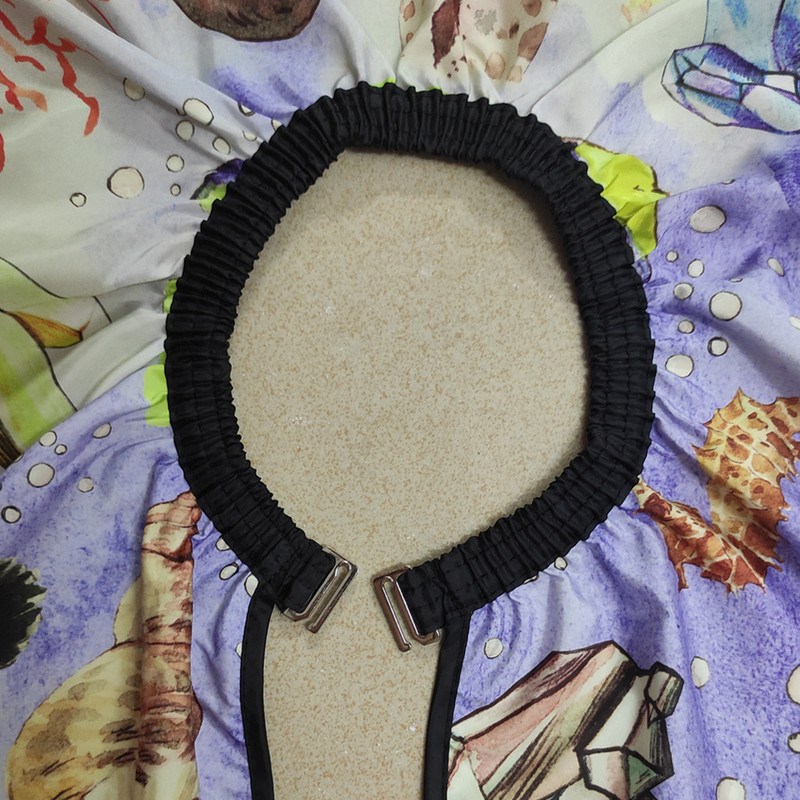 Kirpyklos priedai Plaukų kirpimas Cape Kirpyklų salono reikmenys Kirpyklos kepuraitė Vaikams Animacinių filmų raštas Vaikų kirpimas Šukuosena