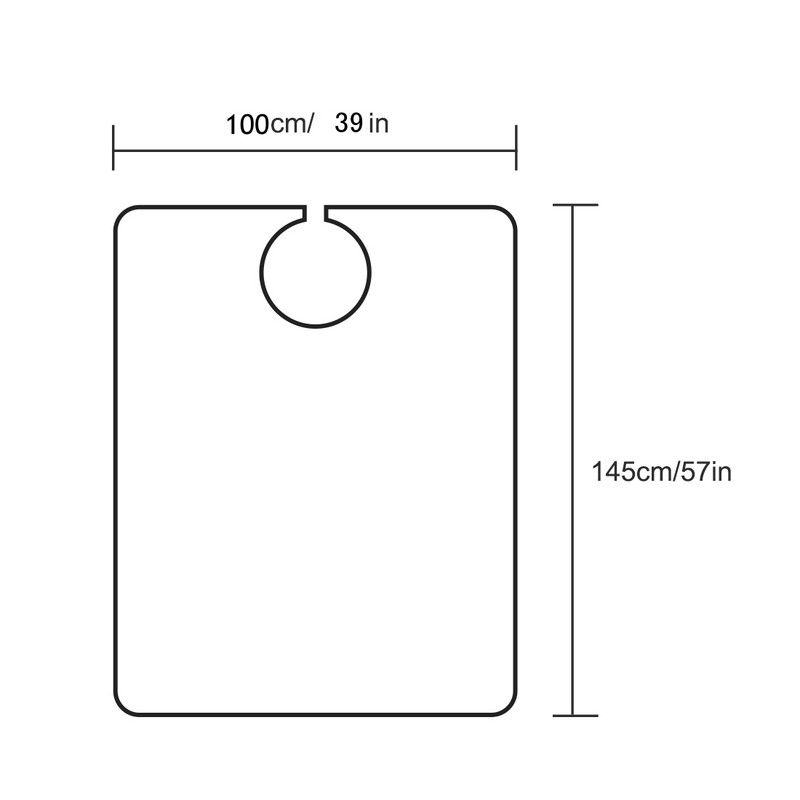 Kirpyklos priedai Plaukų kirpimas Cape Kirpyklų salono reikmenys Kirpyklos kepuraitė Vaikams Animacinių filmų raštas Vaikų kirpimas Šukuosena
