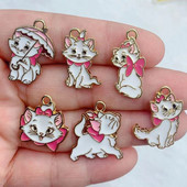 10 vnt lydinio lašinamas aliejus klasikinis animacinis animacinis pakabukas kaklo papuošalas raktų pakabukas auskarai "pasidaryk pats" rankų darbo raktų pakabukas karoliai