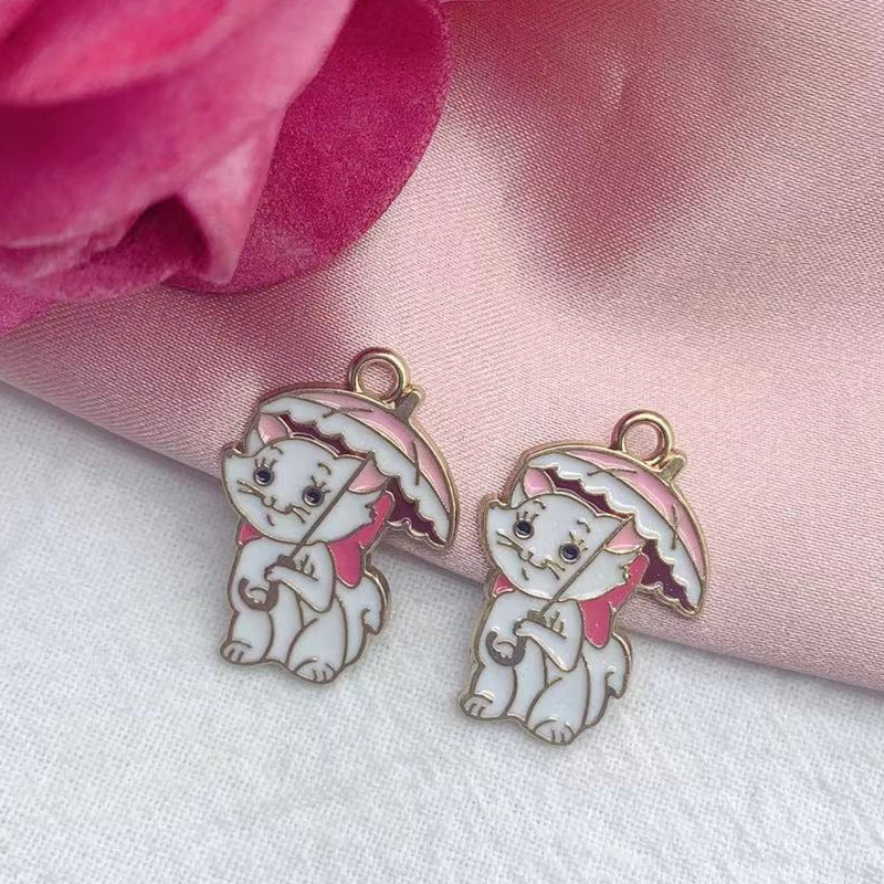 10 vnt lydinio lašinamas aliejus klasikinis animacinis animacinis pakabukas kaklo papuošalas raktų pakabukas auskarai "pasidaryk pats" rankų darbo raktų pakabukas karoliai