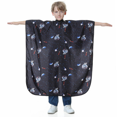 Kirpykla Kirpykla Profesionali Vaikų Sagos Neperšlampama Cape Kirpykla Kirpykla Ryklio Raštas Kirpimo Priemonė Skara Prijuostė