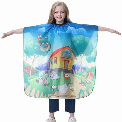 Kirpykla Kirpykla Profesionali Vaikų Sagos Neperšlampama Cape Kirpykla Kirpykla Ryklio Raštas Kirpimo Priemonė Skara Prijuostė