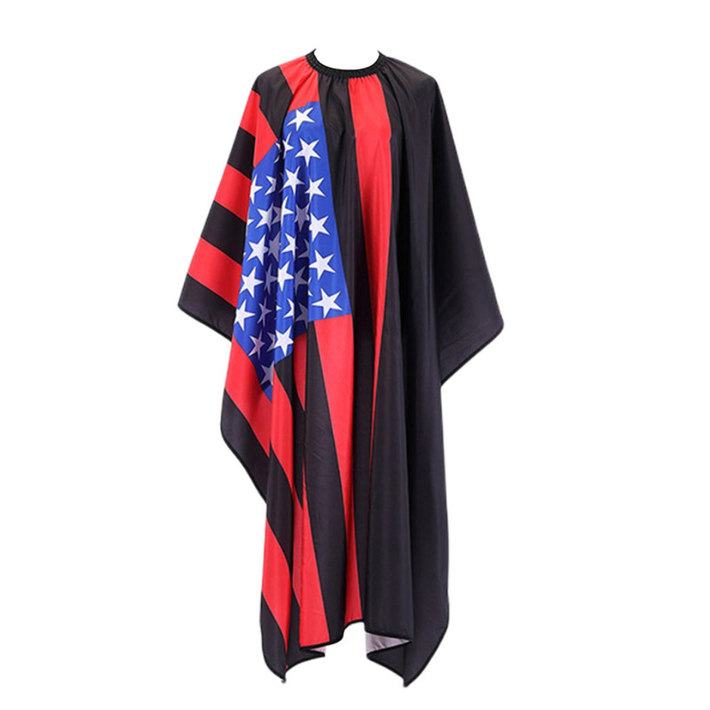 Frizieru kleita Barbers Cape Protection Pro Barber Cape mājas salonam Matu veidošanas ietīšana Matu griešanas apmetnis Frizieru apmetnis