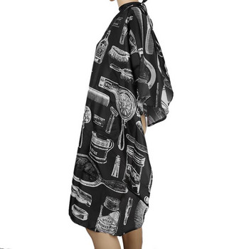 1 ΤΕΜ. Ύφασμα κομμωτικής κομμωτικής κομμωτηρίου για ενήλικες Κομμωτήριο Κουρές Κούρεμα Μαλλιών Κάλυμμα Cape Gown Πανί αδιάβροχο Βολικό styling περιποίησης μαλλιών