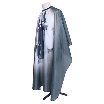 Αντιστατικό περιτύλιγμα κομμωτηρίου Nylon κομμωτική κάπα για κούρεμα Αδιάβροχο κουρεμένο φόρεμα κουρέας Ποδιά κομμωτηρίου Ύφασμα styling