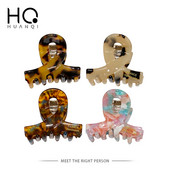 HUANZHI Vintage coreeană drăguț acetat ace de păr jumătate de păr prinde breton clemă de prindere mini clemă rechin pentru femei fete accesoriu de păr